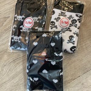 3 pair compression socks size s/m